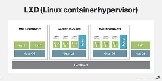 LXD and docker containers work together